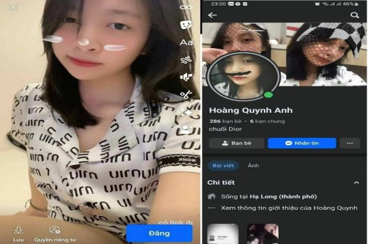 Clip ân ái Hoàng Quỳnh Anh lộ liễu bên bạn trai nóng bỏng