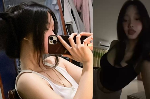 Cô gái trẻ quyến rũ với tài năng nói chuyện gợi tình