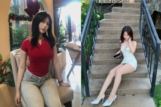 Hấp dẫn như siêu mẫu cô gái học đường quyến rũ