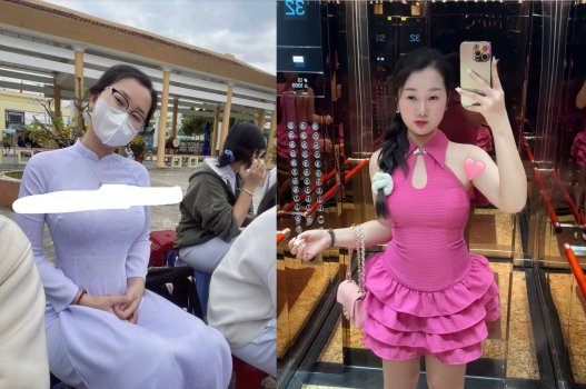 Nữ sinh mũm mĩm ngày học hành đêm rời xa chuẩn mực